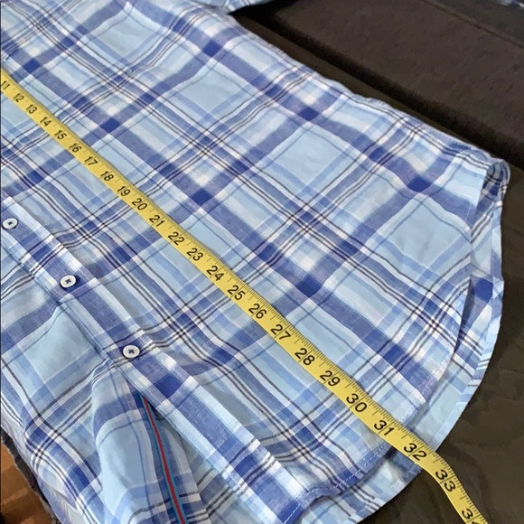 BUGATCHI Casual Linen Shirt. Size Large - Picture 13 of 14